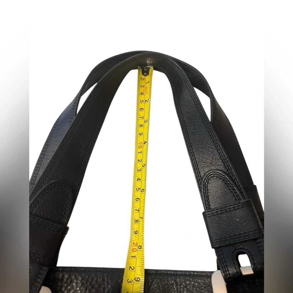 MICHAEL Michael Kors Harness Grab Bag Black Leather Shoulder Bag